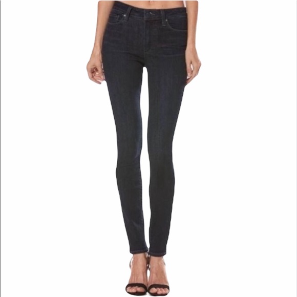 PAIGE Denim - PAIGE Hoxton Ultra Skinny Dark Wash Jeans